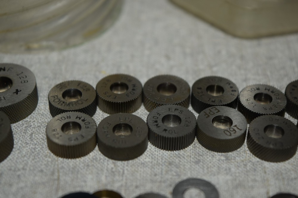 Form Rol Knurling Wheels Knurls Lot