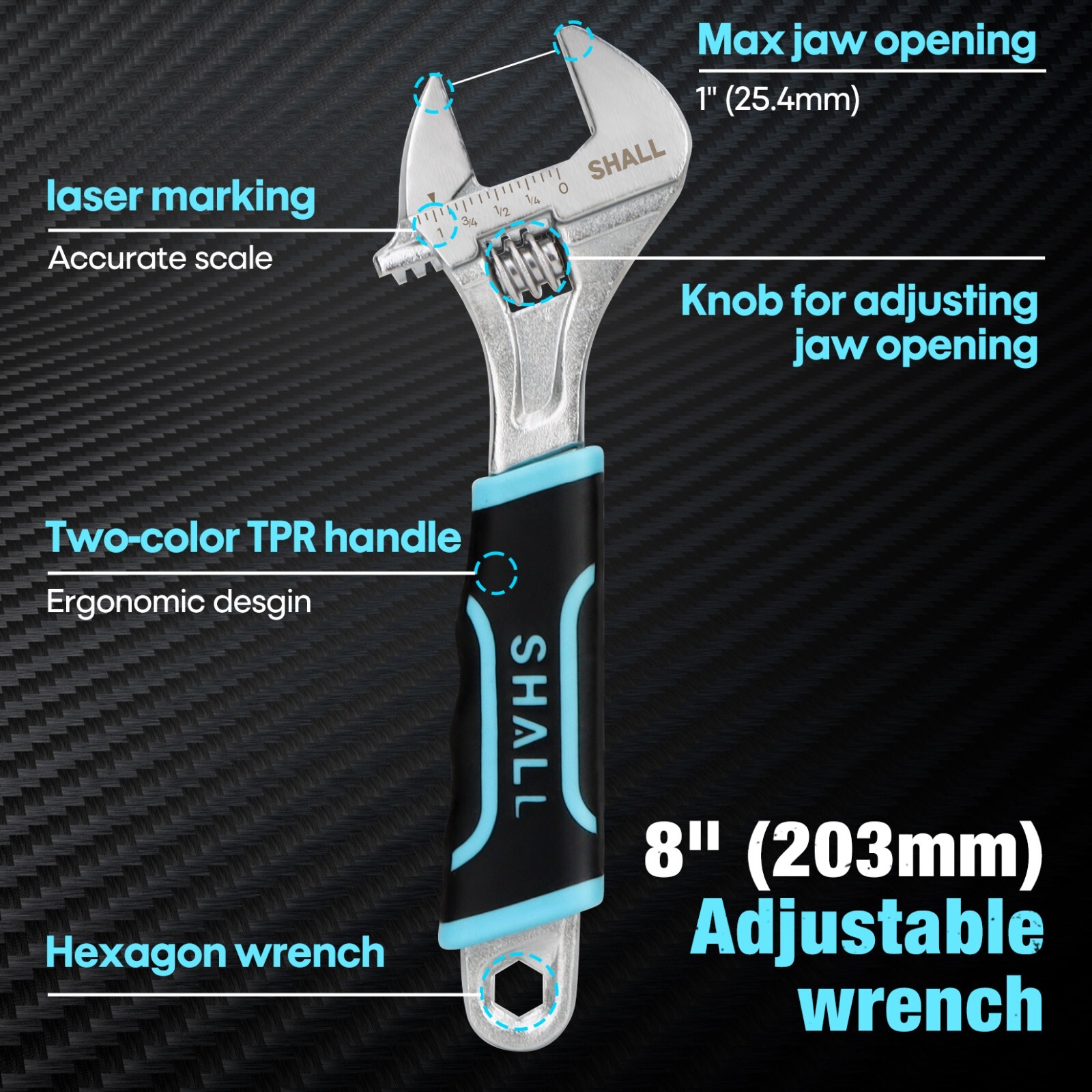 SHALL 4-Piece Pliers Set, Pliers Tool Set, Two-Color TPR Handle