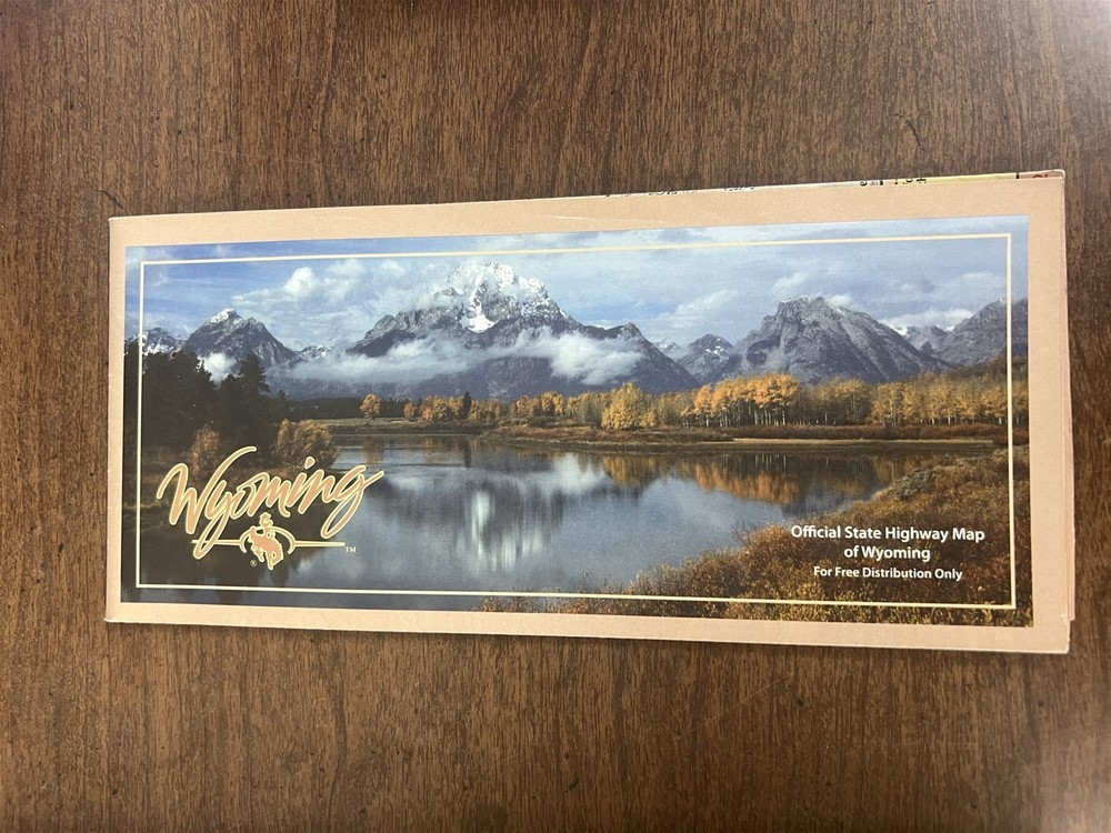2008 Wyoming Official State Highway Map
