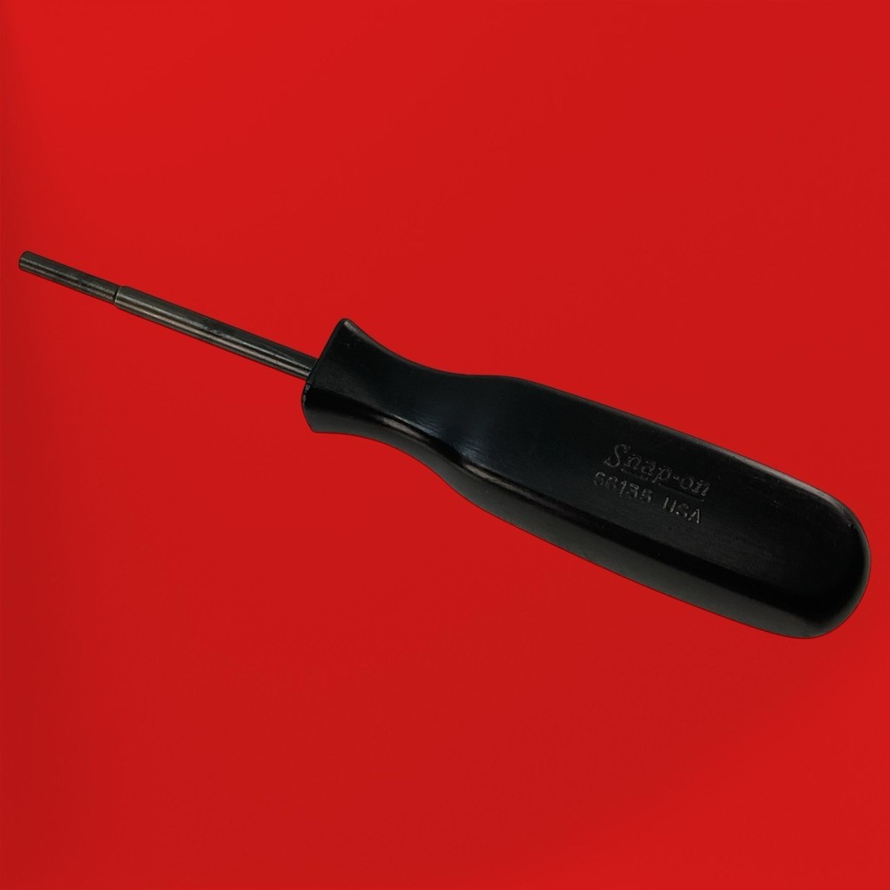 Snap-On Tools S6135 Carburetor Adjustment Screwdriver Black Handle USA Made Tool