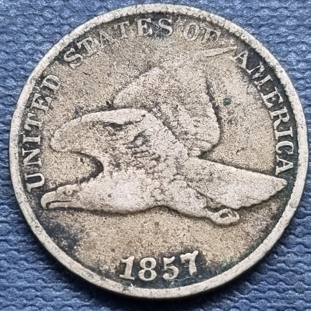 1857 Flying Eagle Cent 1c Better Grade #97040