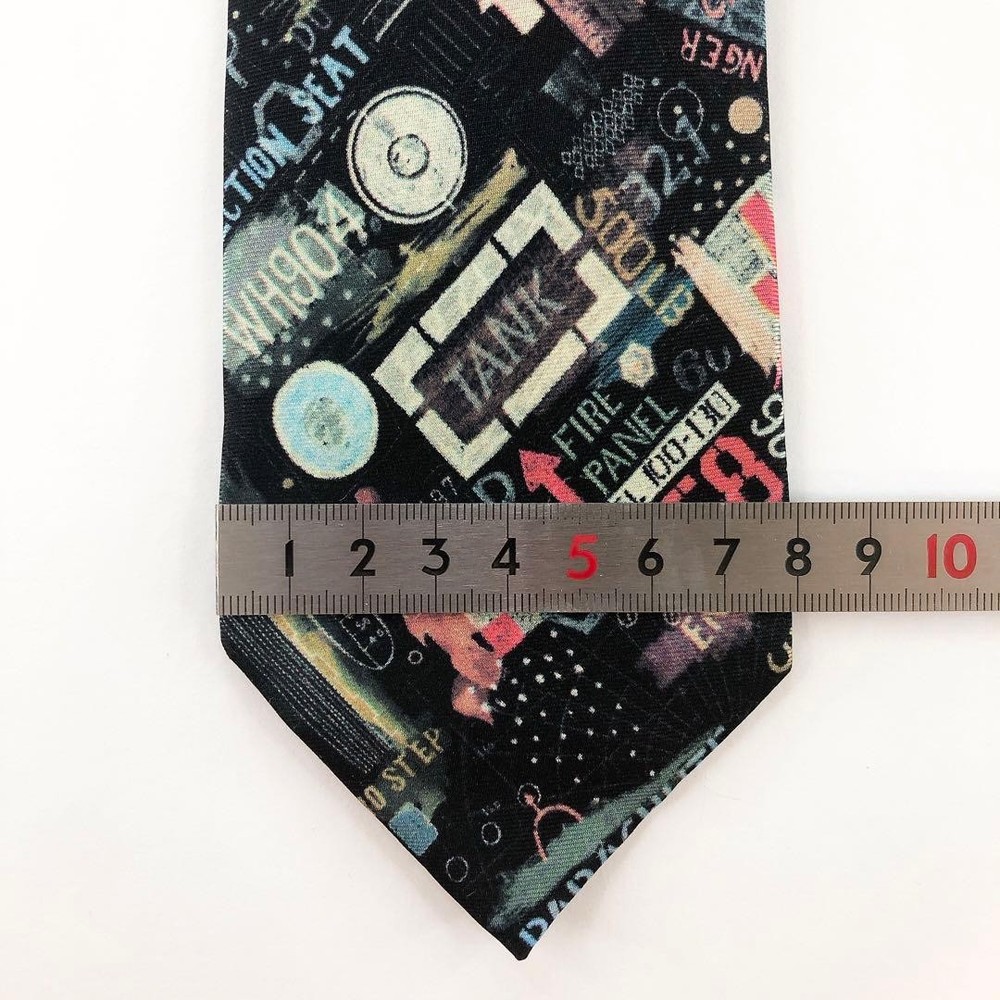Paul Smith tie all over pattern multi color