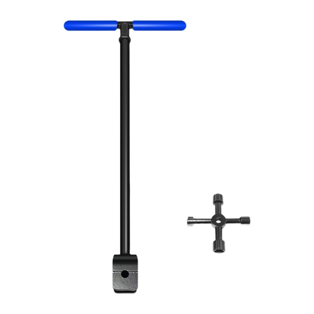 Water Meter Key Shut Off Tool 4 Ways Multi Functional Utility Key