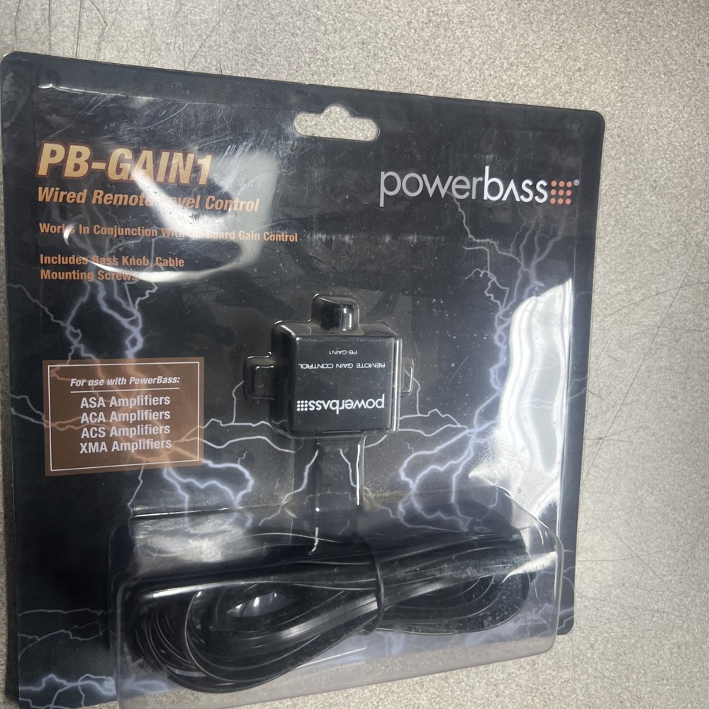 Wired remote level control PB-Gain1  Powe Bass