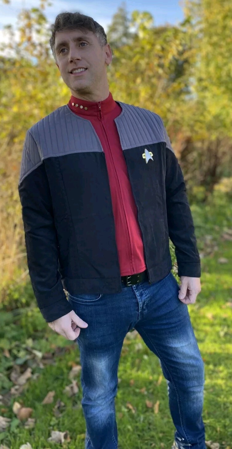 Star Trek First Contact DS9 Starfleet Captain's uniform Picard Sisko Costume