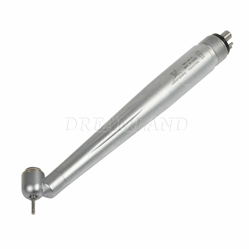 (LED E-generator) Dental 45 Degree High Speed Handpiece 4Hole