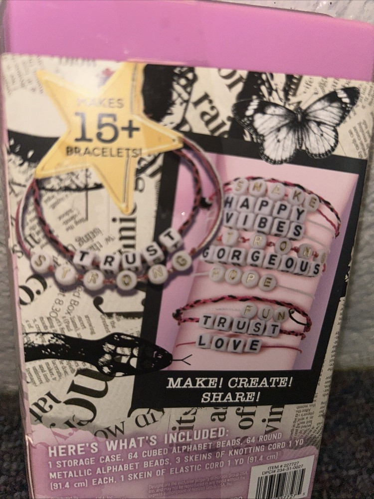 FRIENDSHIP BRACELETS KIT MAKES 15+ NIB