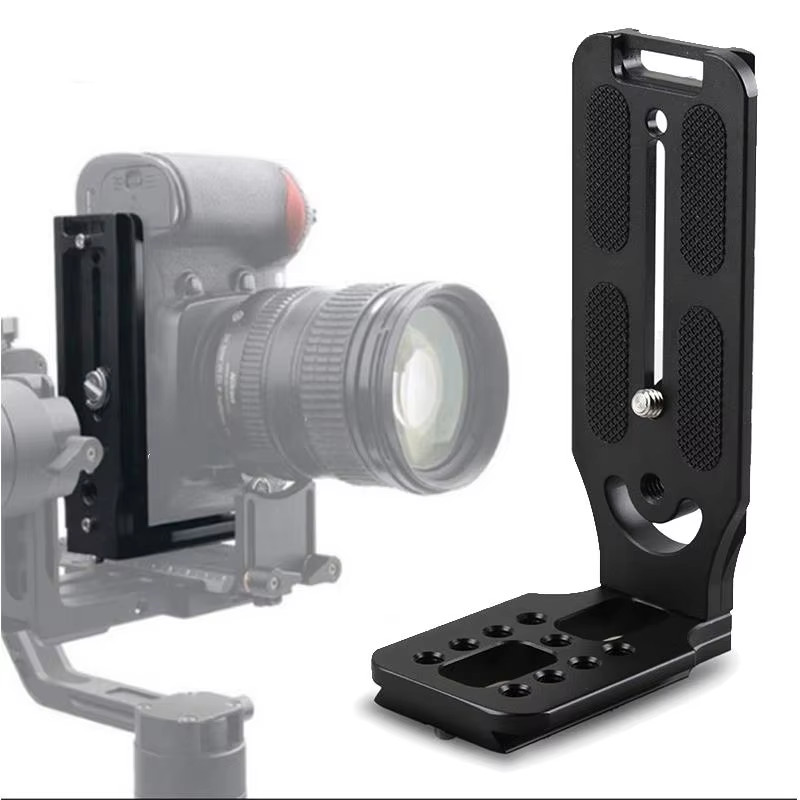 L-Bracket Quick Release Plate For Camera DSLR Camcorder Nonslip Bracket