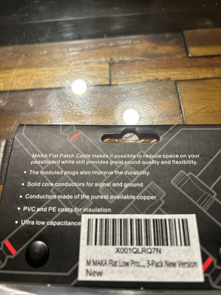 Flat Patch Pedal Cables