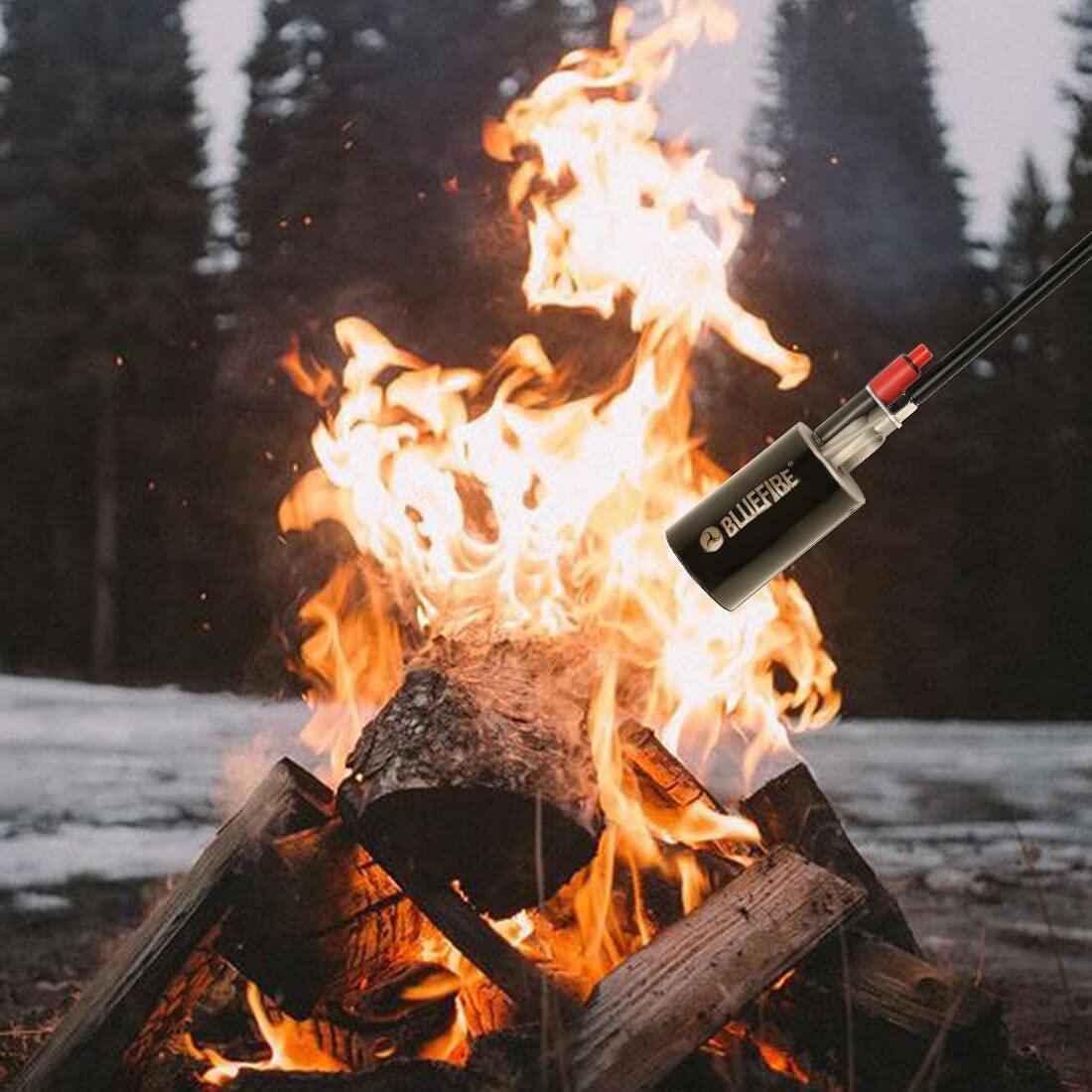 BLUEFIRE 150000 BTU High Output Propane Torch Weed Burner with 10ft Hose Trigger