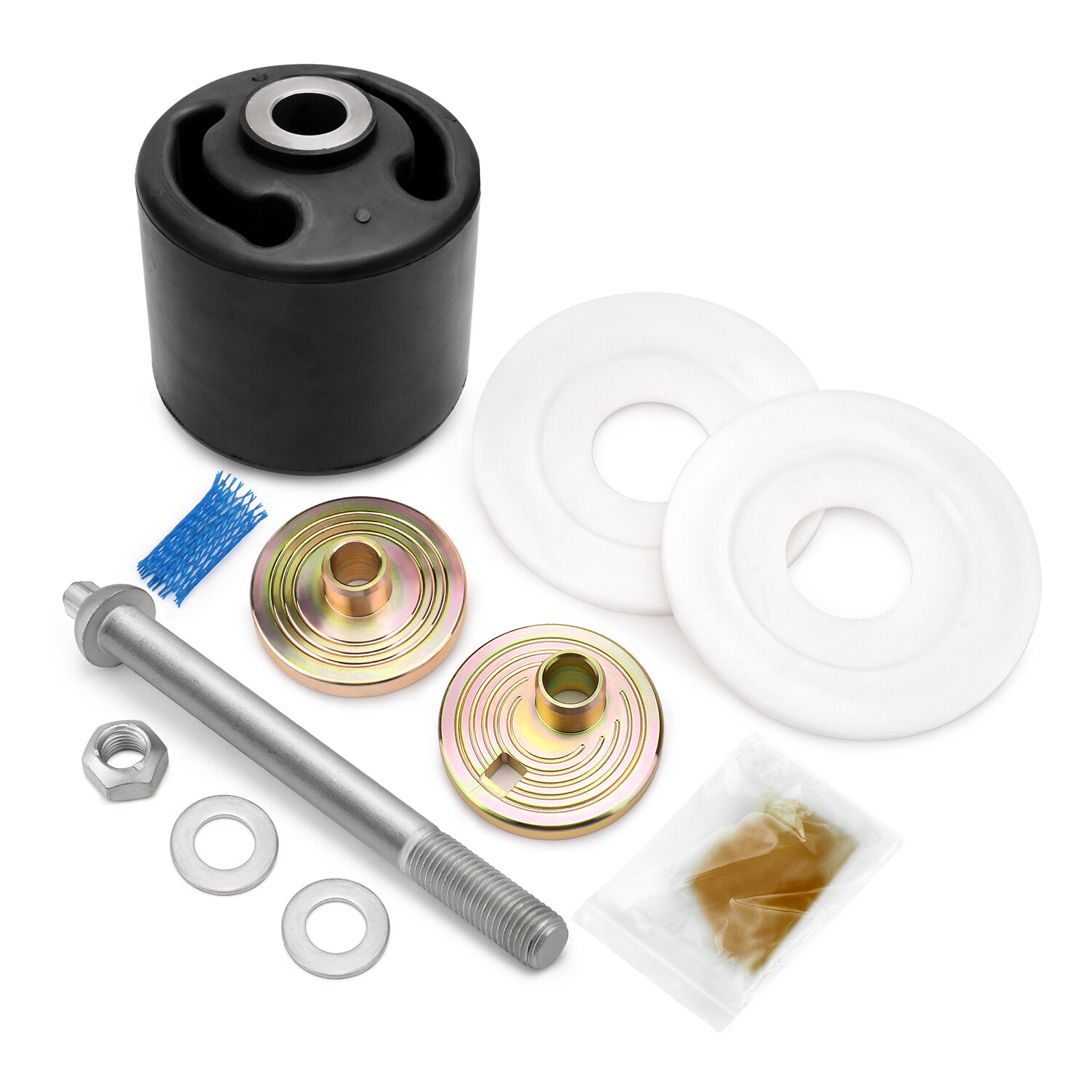 For Hendrickson Quick Align Pivot Bolt Bushing Kit with Alignment Collars 24691S