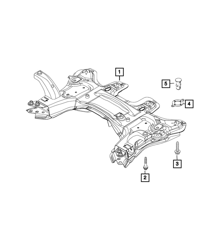 Genuine Mopar 6 Lobe Bolt 6509801AA