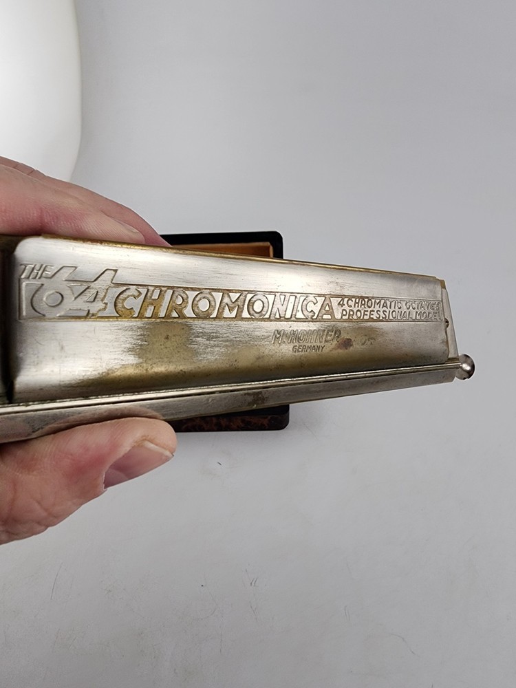 Hohner 64 Chromonica Model 280 Original Storage Box Vintage