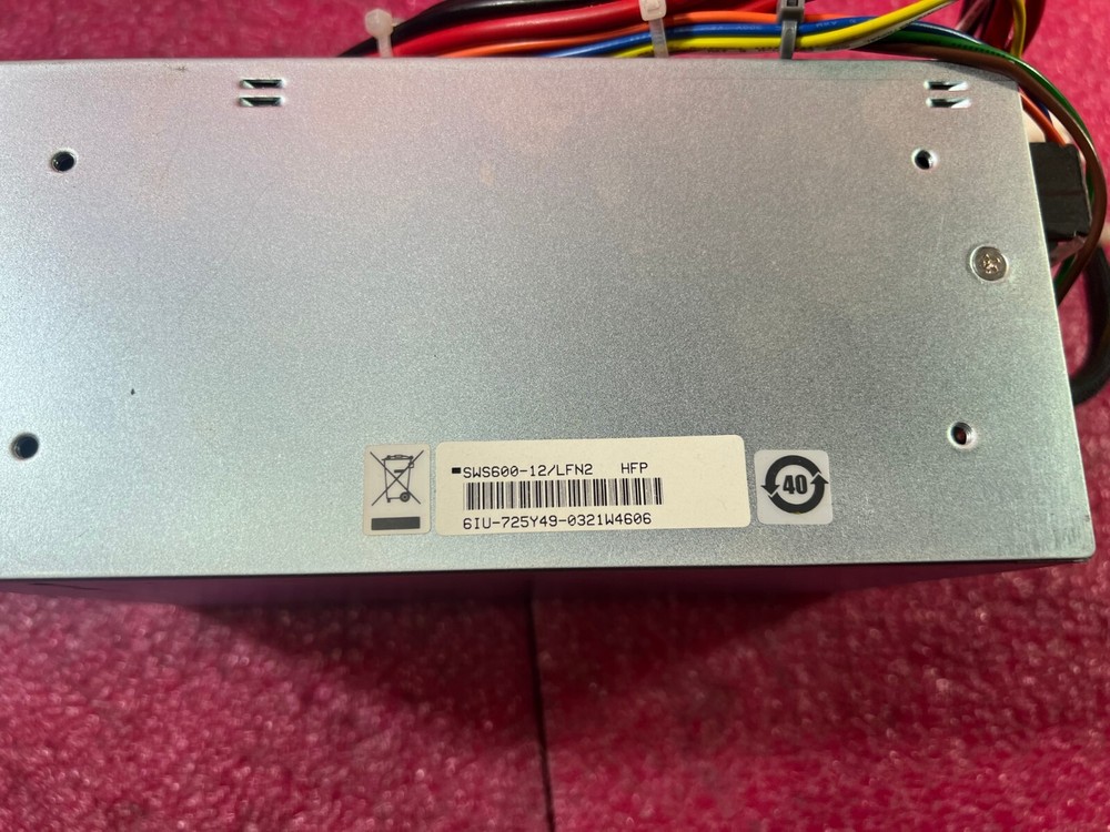 Agilent 16802A Logic Analyzer Power Supply SWS600-12/LFN2 LAMBDA
