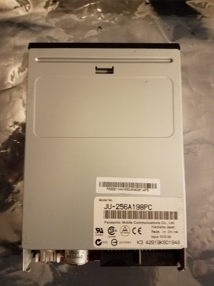 Panasonic JU-256A198PC Internal 3.5" Floppy Disk Drive