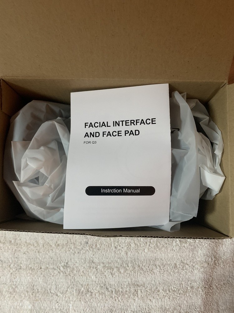 Meta Silicone Facial Interface for Quest 3 - Black