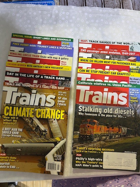 Trains Magazine  2017