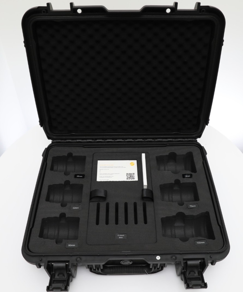 Cooke SP3 6-Lens Set Case - LN Condition