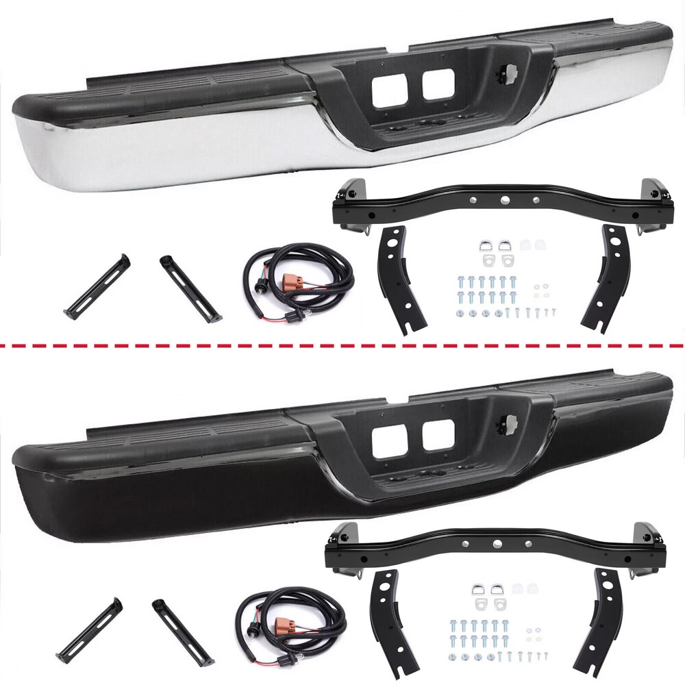 Rear Bumper Reinforcement Assembly Brackets For Toyota Tundra 2000-2006