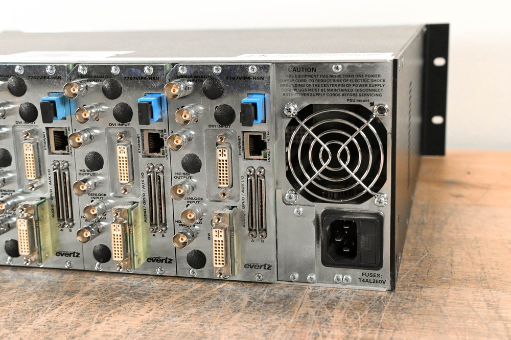 Evertz 7700FR-C MultiFrame Chassis CG00417