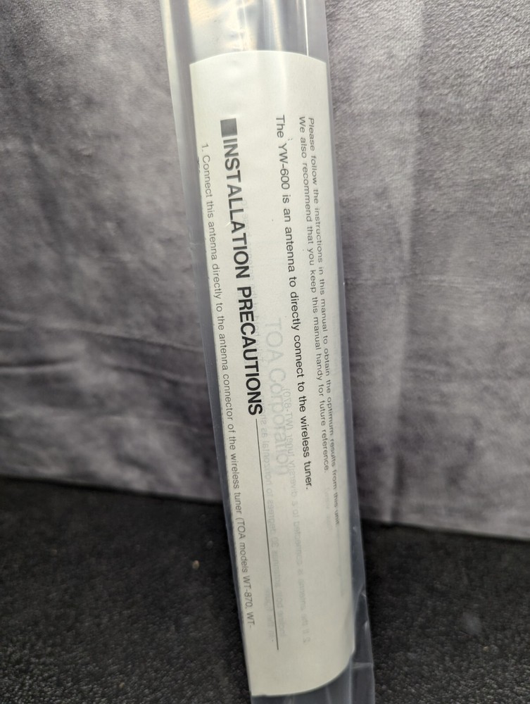 TOA YW-600 Antenna *NEW OPEN BOX*