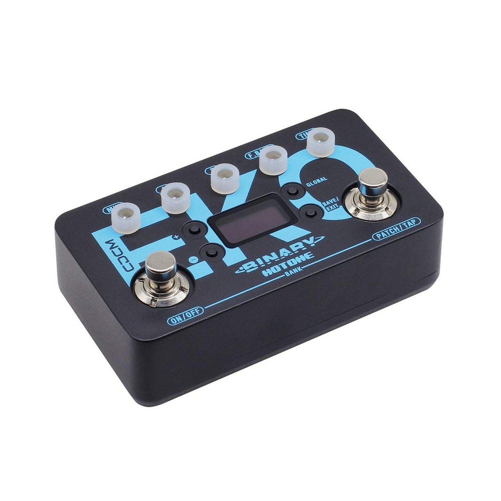 Hotone Binary Eko Multi-Mode Tap Tempo Digital Delay Echo Guitar Bass Effects...