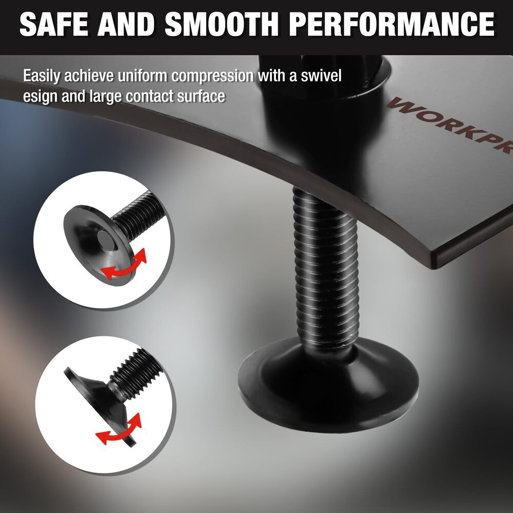 WORKPRO Brake Pad Spreader Disc Brake Spreader Tool for Compressing Inner Pad