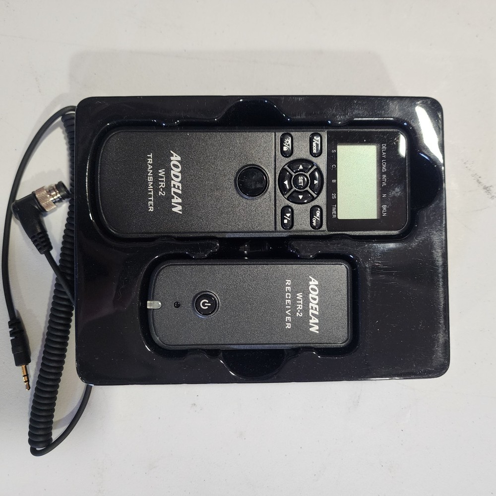 AODELAN WTR-2 Wireless Timer Remote Shutter Release for Canon Nikon Sony