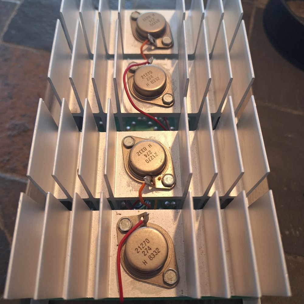 Hammond Organ Elegante Output Transistor Board Assembly, Solid State Amp, 80's