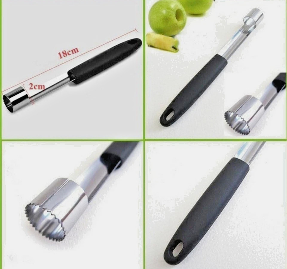 Stainless Steel Fruit Core Extractor Kitchen Gadget Apple Pear Fruit Core.