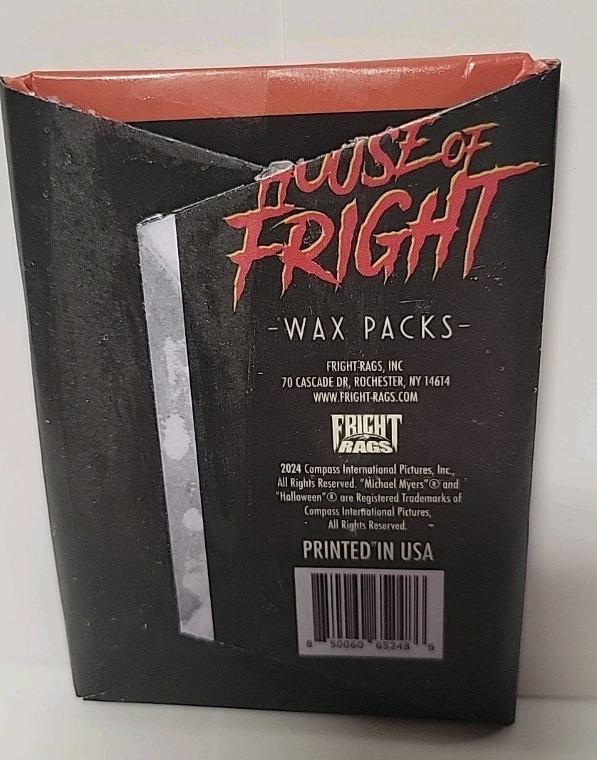 Fright-Rags HALLOWEEN Official 1978 Movie Trading Cards Wax Pack SEALED