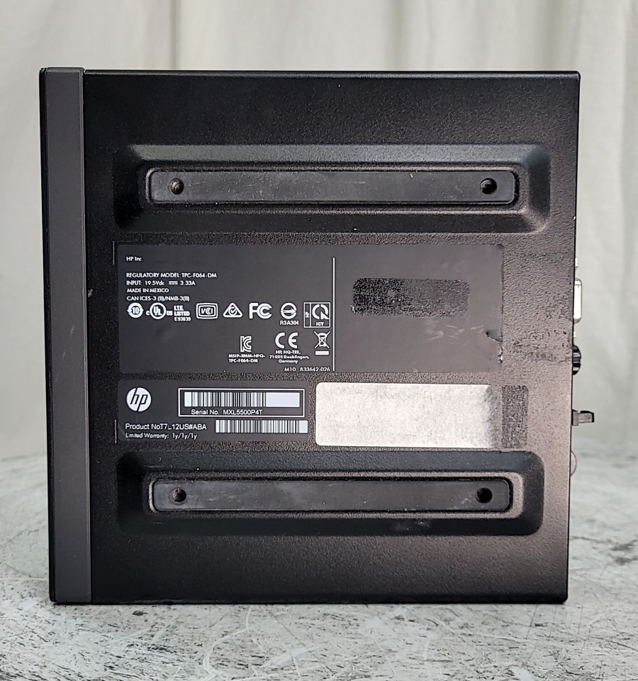 HP ProDesk 600 G1 T712US#ABA USFF PC Desktop BAREBONES SEE NOTES