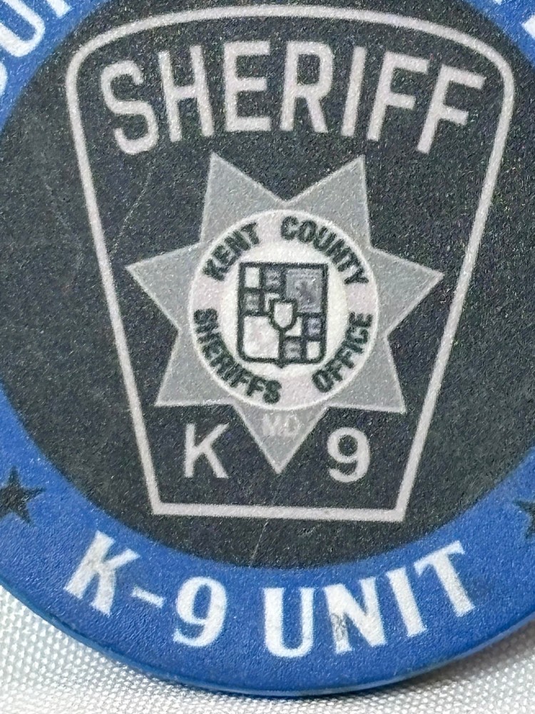 Kent County Sheriff's Office K-9 Unit Challenge Coin LOKI Narcotics & Tracking