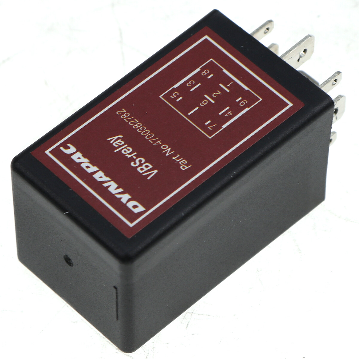 9 Pins 4700382782 Roller Grader VBS Relay For Dynapac CC422 CC522 CC622 382782