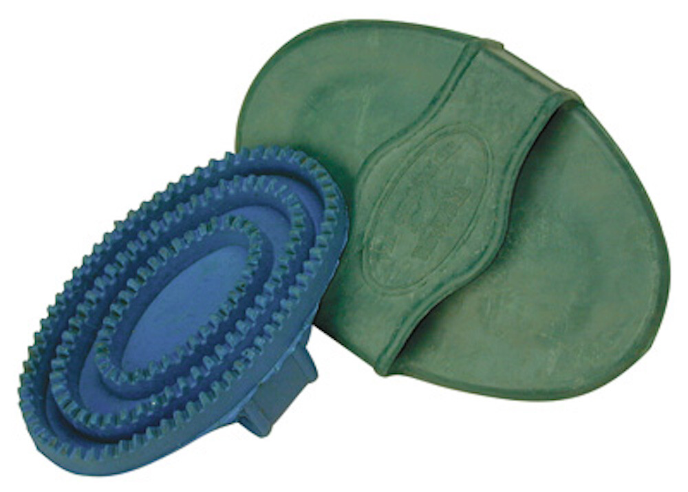 Rubber Curry Comb Regular-Pink