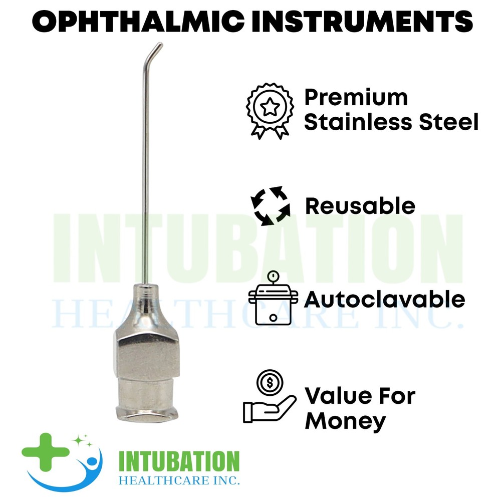Anis Cortex Extractor Angled 23 ga Ophthalmic Tools Eye Surgical Instruments