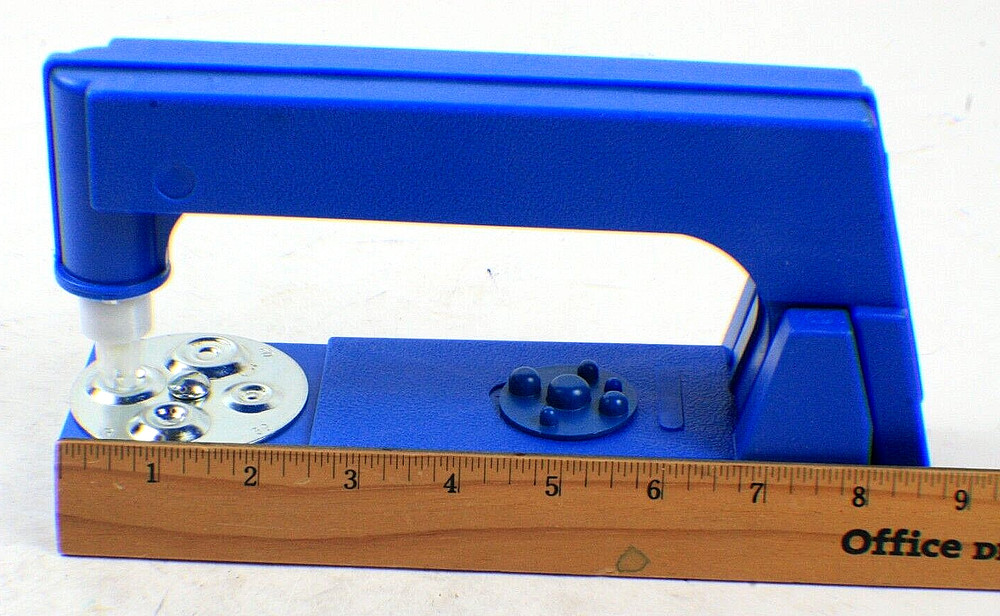 BE-DAZZLER Stud Gem Rhinestone Setting Machine Kit with Extra Accessories NICE!