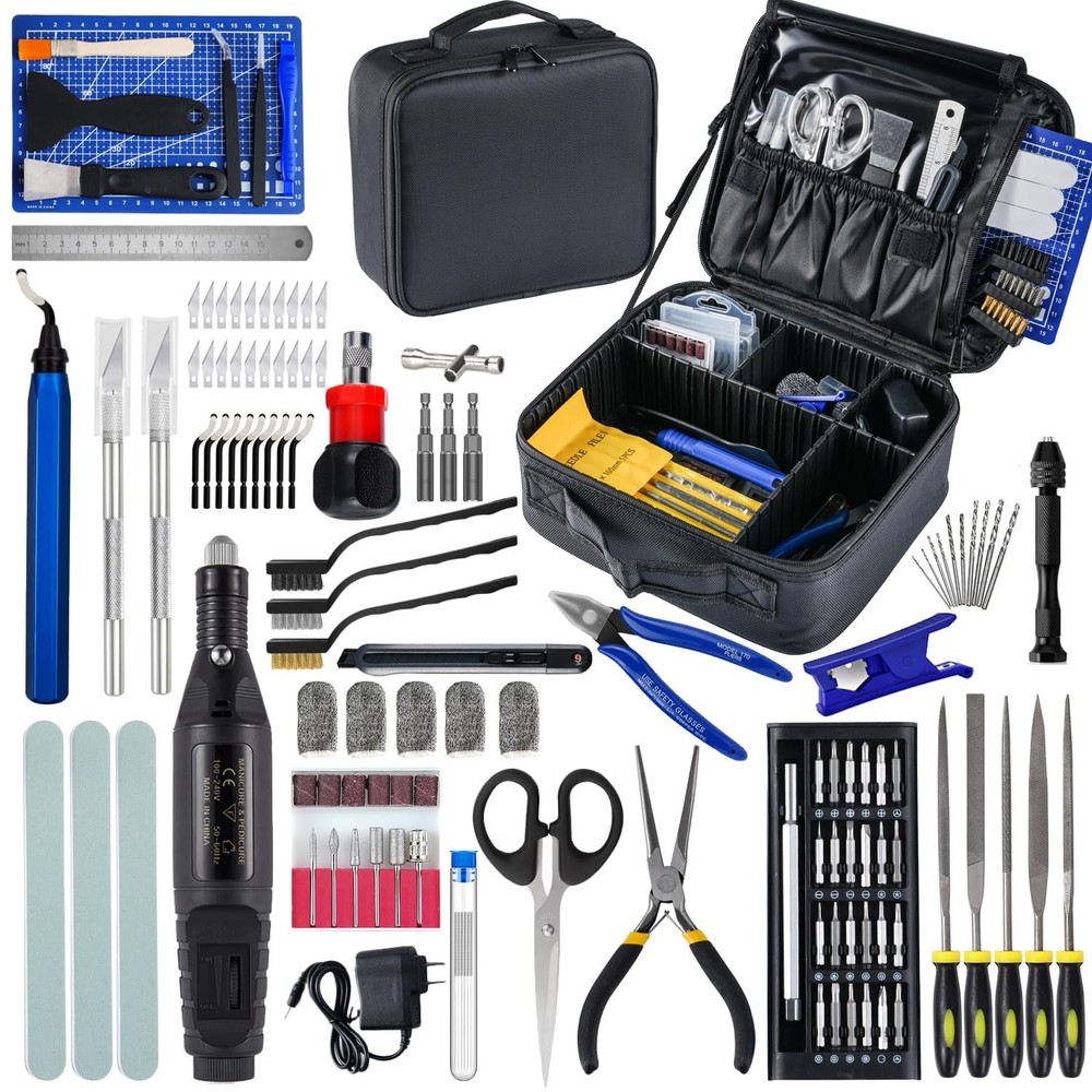 124Pcs 3D Printing Accessory Tools with Tool Bag for Printer Modeler...