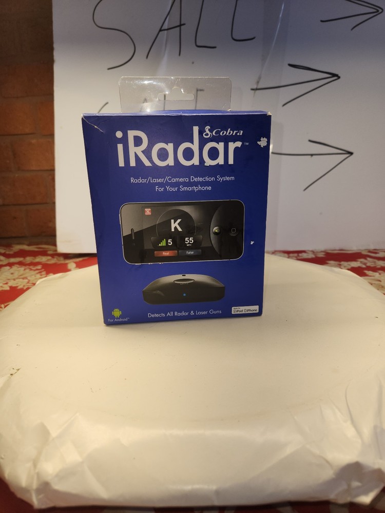 IRadar untested open box