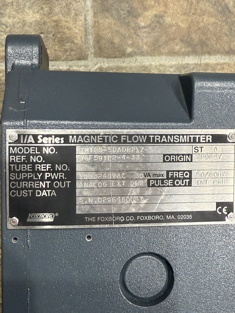 IMT25 Foxboro Magnetic Flow Meter