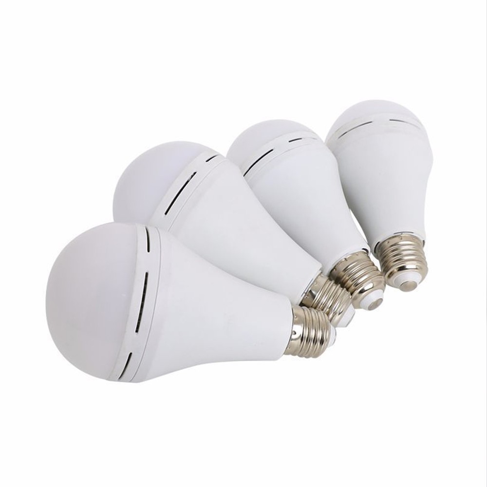 4 Pack Rechargeable LED Emergency Bulb 4-6 Hours for Power Failure F2