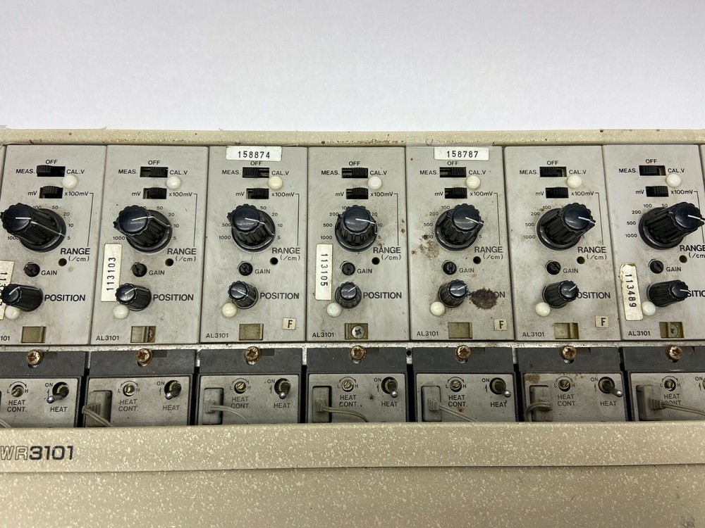 Graphtec WR3101 Linearcorder Mark VII Chart Recorder