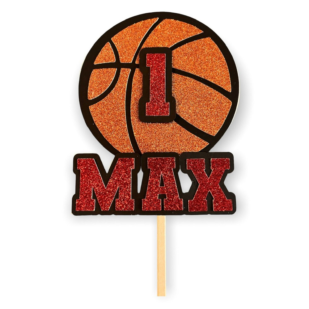 Basketball Cake Topper