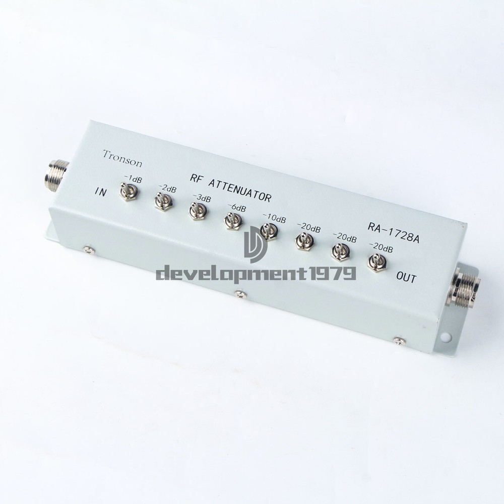 A New 0 - 82DB Variable / Level Attenuator 50 Ohm for Ham Radio Transmitter-