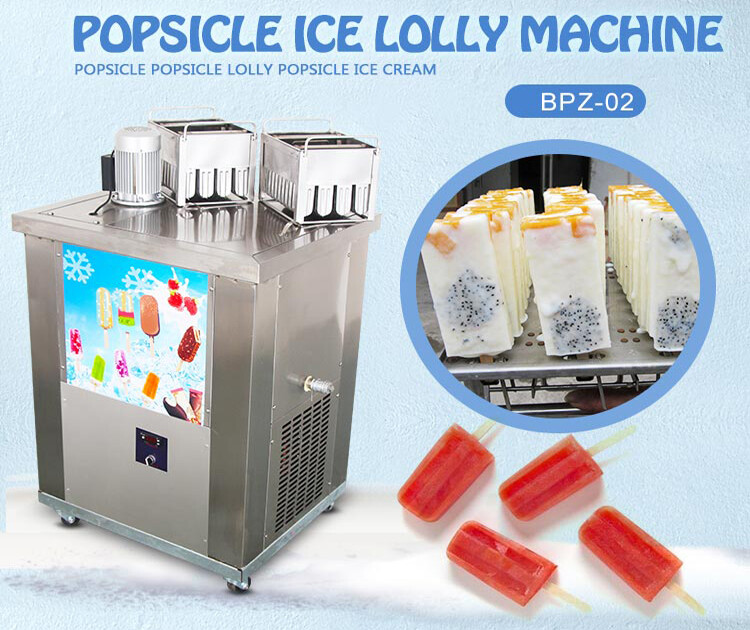 Kolice Commercial Two Molds Popsicle Machine,Ice Pops Machine,Ice Bars Machine