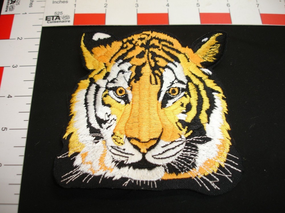 Tiger Head Patch Large detailed patch 1 patch
