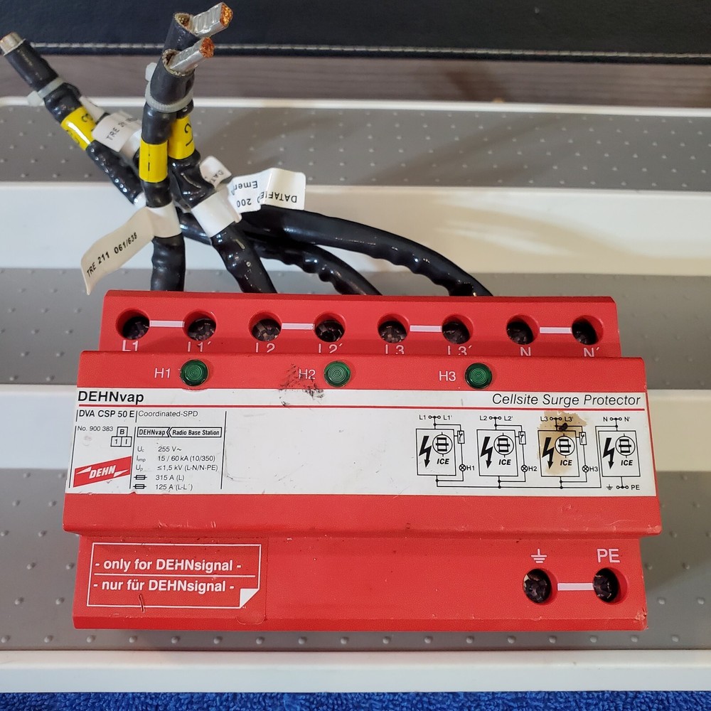 DEHN Cellsite Surge Protector DEHNvap DVA CSP 50 E Coordinated SPD Used