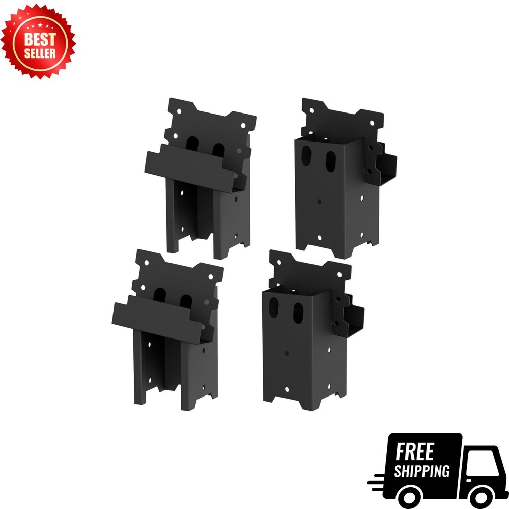 Deer Blind Platform Brackets 4x4 Steel Elevator Brackets for Deer Stand