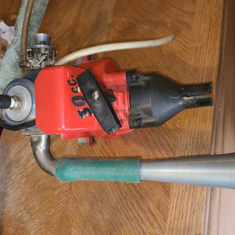 Prather R/C Racing Boat 30cc Gas Engine With prather engine mount