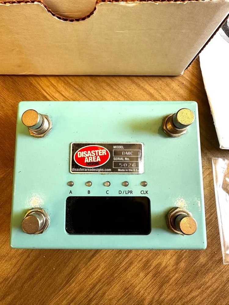 Disaster Area Designs DMC-3XL Gen3 Programmable MIDI Controller Mint Green